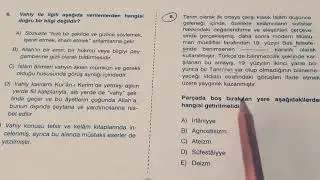 DHBT - DİKAB - ÖABT 4 SORU 4 CEVAP (DİN FELSEFESİ SORU ÇÖZÜMÜ - 2 )
