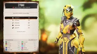 Mortal Kombat 1 - Invasions: Season 10 - Blood Moon (My Cyrax Stats)
