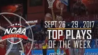 Top 10 Plays | September 26-29 | NCAA 93 Men's Basketball