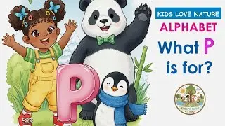 Letter P Phonics Story for Kids | Learn Words Starting with P (Panda, Penguin, & More!) | P Sound
