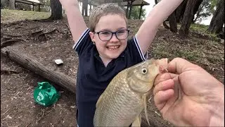 Fishing the Condamine River Chinchilla Weir