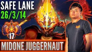 SMG.Midone  [ Juggernaut ]  Safe Lane Carry Pro Gameplay  [ Patch 7.31d ]  Dota 2 Full Game