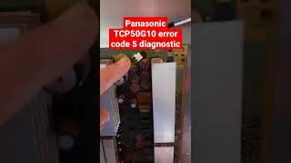 Troubleshooting Panasonic TC-P50G10 error code 5