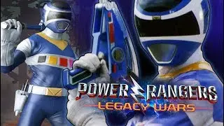 Power Rangers Legacy Wars - TJ Johnson Blue Space Ranger 