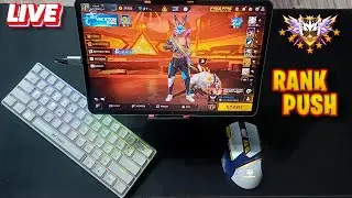 Bunny 77 is Live Stream🔴 With TOP 1 GRANDMASTER 😵 Keyboard And Mouse gameplay