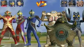 UFE3：Ace Killer/Ultraman Tiga/Ultraman Agul VS King Joe/Bemenstein/Alien Baltan