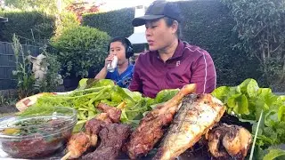 มากินปิ้งย่างกันจ้า Gegrillt 14.5.25🌶️🥬🌞
