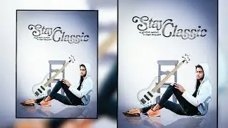 Classic Poster degin in PicsArt + Lightroom/ Cool Boy With Guitar Poster Manipulation