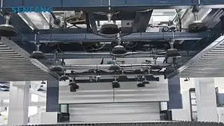 SF3015H4 Laser Cutting Machine + 8 Level Tower Storage | System Operation Demo
