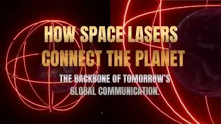 How Satellites Communicate in Space | Laser Inter-Satellite Link Simulation (CIDTECH)