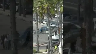 Helicopter crash wreckage removed in Huntington Beach