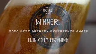 Twin City Brewing Wins 2020 Best Brewery Experience Award