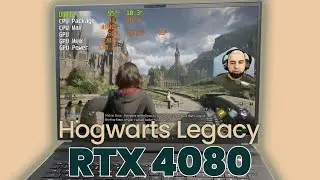 RTX 4080 | Alienware m18 r1 | Hogwarts Legacy performance testing