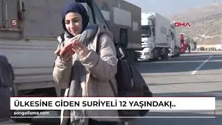 Ülkesine giden Suriyeli 12 yaşındaki Rimes: Arkadaşlarımdan ayrıldığım için çok ağladım