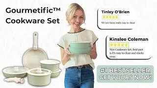 Gourmetific 11-Piece Cookware Set Honest Review & Cooking Test!