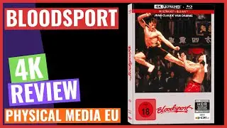Bloodsport 4K UHD blu-ray review. German mediabook release