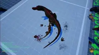 #dinosaur Amassei o Alpha REX e olha no que deu !!