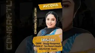Avodha Student review #hospitalmanagement #online #placements #kerala #skills #2024