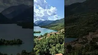 Lago di Barrea, Abruzzo!🤣😍🇮🇹❤️#italy #travel #abruzzo #lagodibarrea #l&rsquo;quila