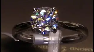 #63310 | T1.50ct | 4 Claw Round Brilliant Solitaire Diamond Engagement Ring | Set in Platinum