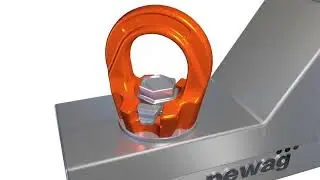 Screwable and Weldable lifting points Lifting Points from pewag