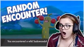 RANDOM ENCOUNTER SHINY SUDOWOODO LIVE REACTION! - Little Shellder
