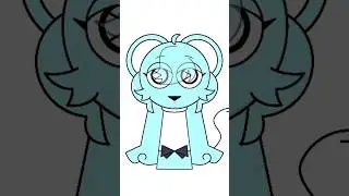 Sprunki Original OC:Mu'i #animation #oc #alightmotion #edit