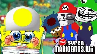 Say Hi To The New Guy. NSMB Wii | World 5