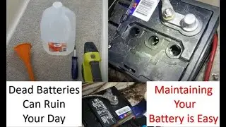 Boat Battery Maintenance Marine Batteries can Last 4 to 6 Year If you do this one thing! Save Money