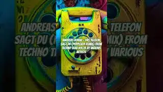 Andreas Dorau - Das Telefon Sagt Du (Perplexer Remix)#trance #acidtrance #rave #aiart #aifilm​ #90s