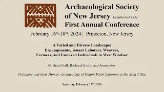 ASNJ Conference 2024 | 02-17-24 Michael Gall, Cottagers and their Homes