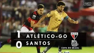 Atlético GO 1 x 0 Santos (720p60) Melhores Momentos - Copa do Brasil 2019