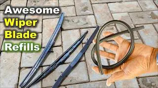 Replace Wiper Refills: SAVE Money with Wiper Refills / Changing wiper refills