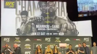 UFC270 UNDERCARD WEIGH IN AND FACEOFF ESNEWS