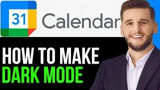HOW TO MAKE GOOGLE CALENDAR DARK MODE 2025! (EASY GUIDE)