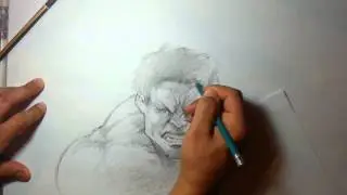 Speed Drawing - The Hulk