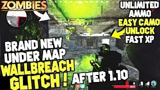 Cold War Zombie Glitches: Never Seen NEW Under map GLITCH  After Patch 1.10 Unlimited Ammo XP & Camo