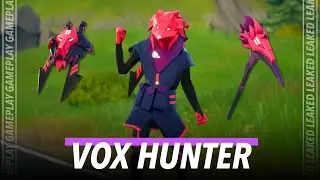 LEAKED &ldquo;VOX HUNTER&rdquo; SKIN GAMEPLAY!!! (Skin, BackBling & Pickaxe) - Fortnite Battle Royale