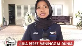 Suasana Terkini Rumah Duka Kediaman Julia Perez - iNews Siang 11/06