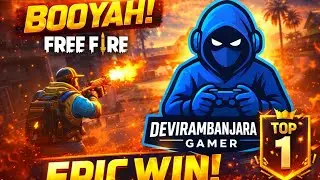  Booyah 🔥 Free fire gameplay | Last zone fight 🔥 Days 2/100 challenge 