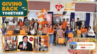 Celebrating our birthday with the lovely Lolas of Ma-ma's Hope Haven of Norway! May gift-giving pa!