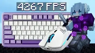 12 Minutes Thocky Bedwars ASMR Keyboard & Mouse Sounds | Hypixel Bedwars