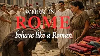 When You Are In Rome - Behave Like a Roman | Ancient Wisdom for Today