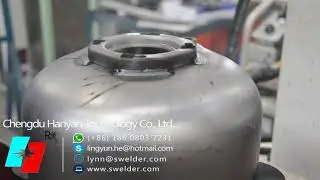 robotic weld neck flange welding machine with MIG MAG process