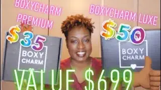 BOXYCHARM PREMIUM & BOXYCHARM LUXE DECEMBER 2019 UNBOXING