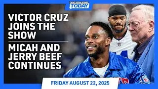 Victor Cruz on Big 12 Kickoff, CFB Parity, Giants QB Room