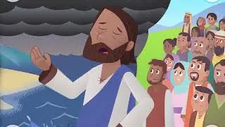 House built on rock vs house built on sand - Jesus teaches