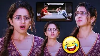 Rakul Preet Singh Shocking Comedy Funny Scene || Spyder Movie Scenes || Cinema Ticket Movies