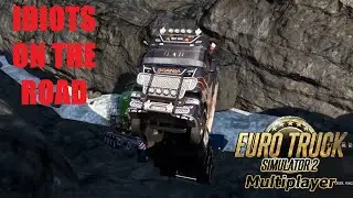 IDIOTS ON THE ROAD, TROLLS, FUNNY MOMENTS AND MORE! #15 - ETS2 Multiplayer