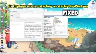(ИСПРАВЛЕНО) Explorer.exe не запускается при загрузке Windows